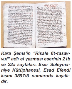 Kara Şems Rahmetullahi aleyh