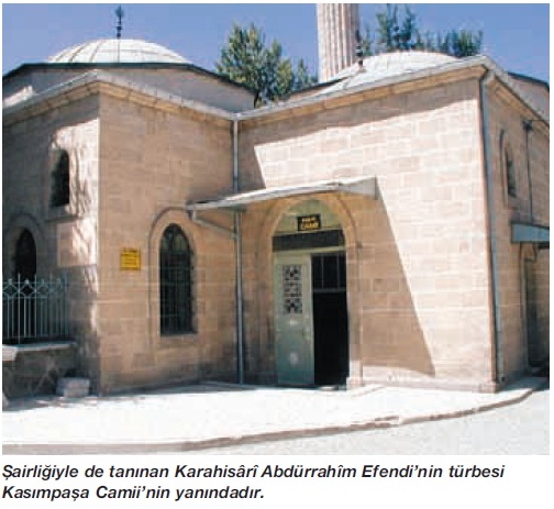 Karahisârî Abdürrahîm Efendi Rahmetullahi aleyh