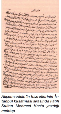 Akşemseddîn Rahmetullahi aleyh fotoğrafı