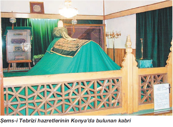 Şems Tebrîzî Rahmetullahi aleyh fotoğrafı