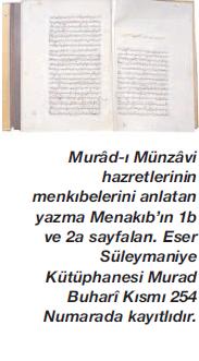 Murâdı Münzâvî Rahmetullahi aleyh fotoğrafı