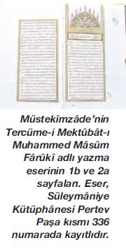 Müstekîmzâde Süleymân Sâdeddîn Efendi Rahmetullahi aleyh fotoğrafı